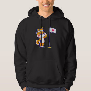 Moletom Shiba Inu Dog Flag Japonês Shiba Inu Dog
