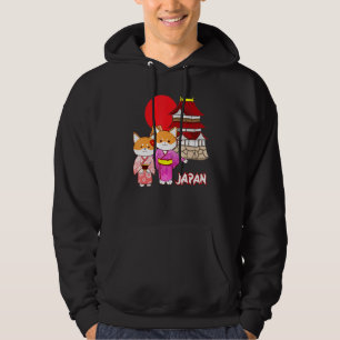 Moletom Shiba Inu Uni Dog Temple Castle Kimono Flor