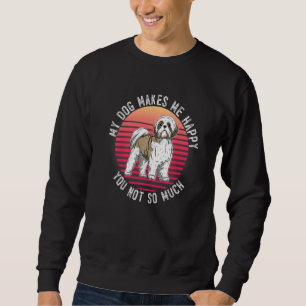 Moletom Shih Tzu Dog Vintage 22