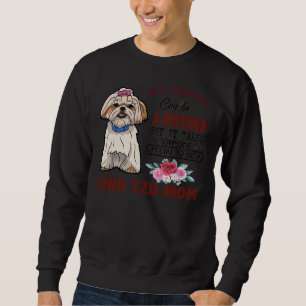 Moletom Shih Tzu Mãe E Máscara De Rosto