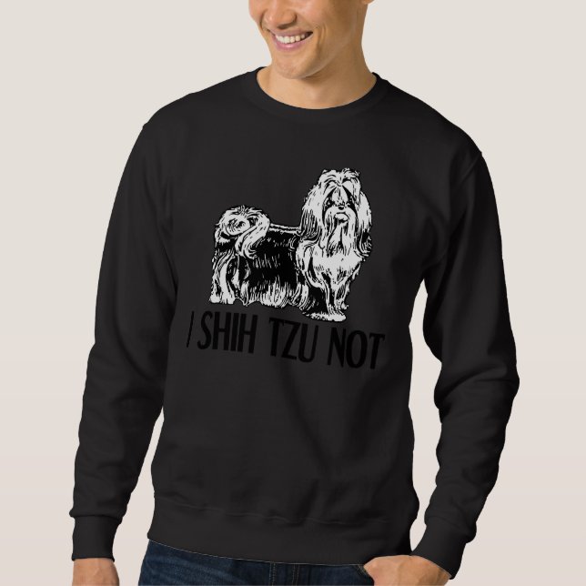 Moletom Shih Tzu Não 11 (Frente)