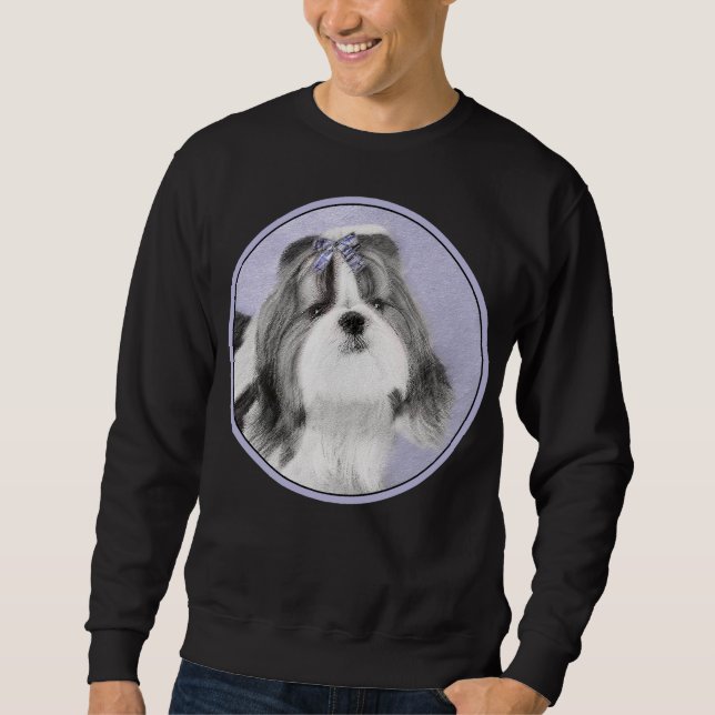 Moletom Shih Tzu Painting - Cute Original Dog Art (Frente)