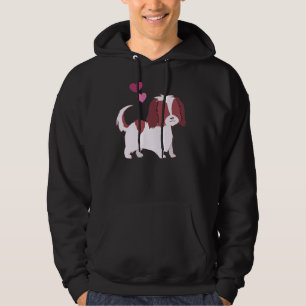 Moletom Shih Tzu Puppy Com Corações
