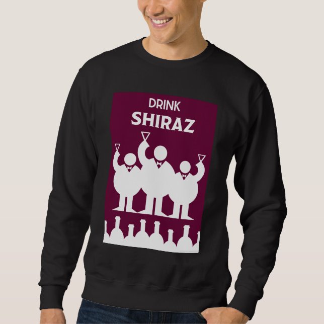 Moletom Shiraz, dias internacionais do vinho (Frente)
