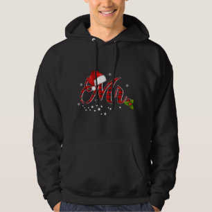 Moletom Shirt Red Xadrez Santa Hat Casais Correspondentes