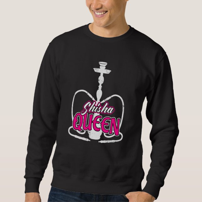 Moletom Shisha Queen Water Pipe Hookah Women (Frente)