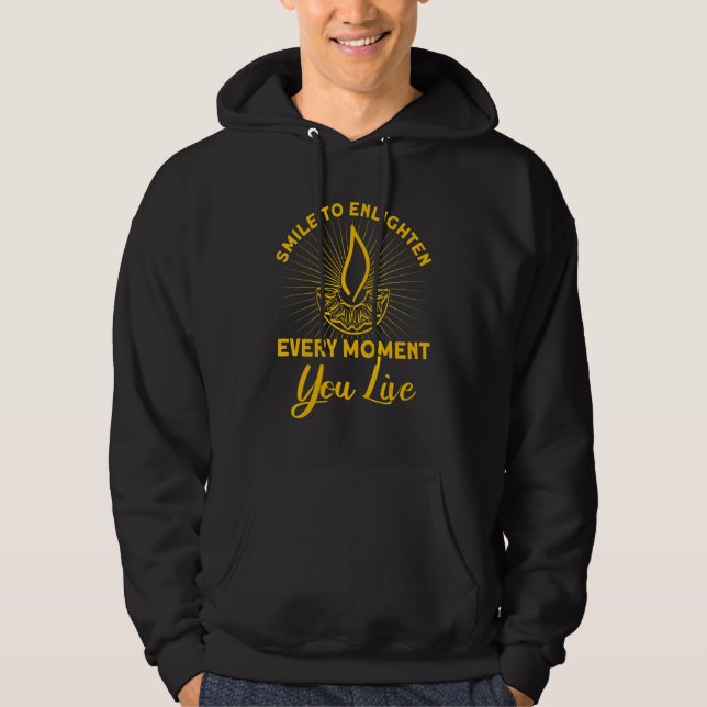 Moletom Shubh Deepalawi Sorri Para Iluminar Cada Momento D (Frente)