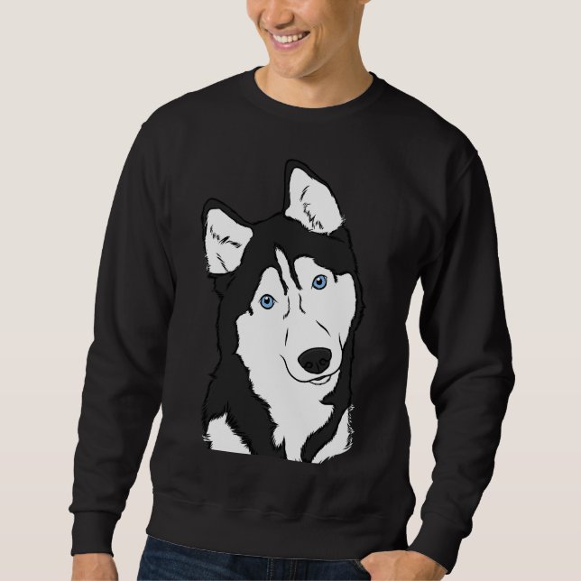 Moletom Siberian Husky 4 (Frente)