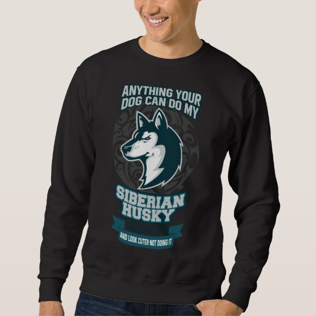 Moletom Siberian Husky 56 (Frente)