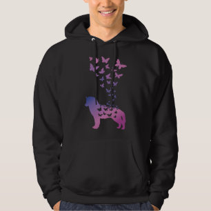 Moletom Siberian Husky Butterfly Siberian Husky