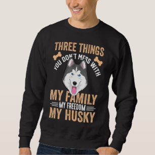 Moletom Siberian Husky Dog Roupa Para Proprietário Rouco