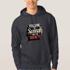 Moletom Siga Sunnah Not the Society - Islâmico Hoodie