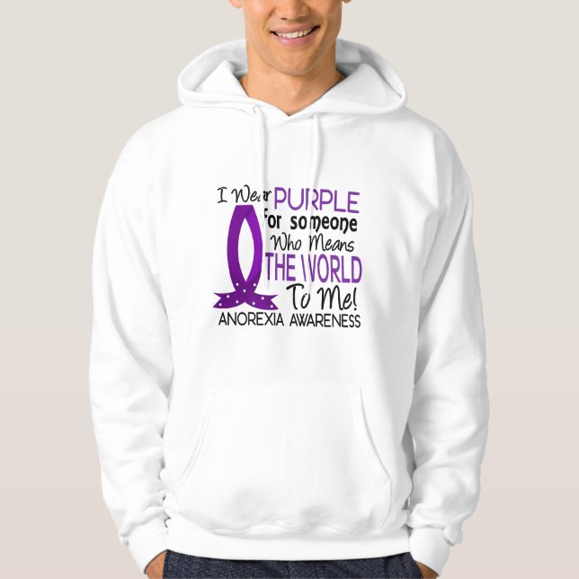 Moletom Significa-me o mundo anorexia (Frente)
