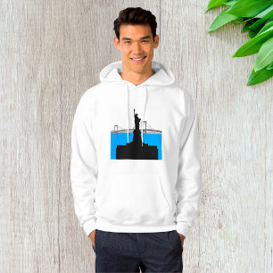 Moletom Silhueta da Estátua da Liberdade Skyline de Nova Y