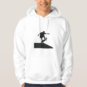 Moletom Silhueta de Urban Kickflip Skateboarding