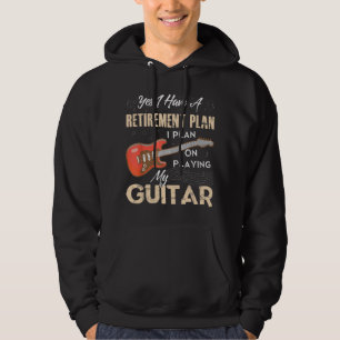 Moletom Sim, eu tenho um plano de aposentadoria, eu planej