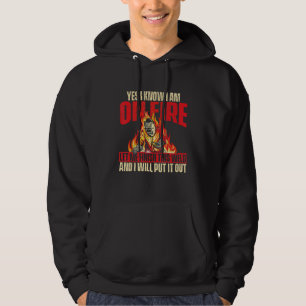 Moletom Sim, Sei Que Estou Em Fogo - Soldador Soldadura Fe