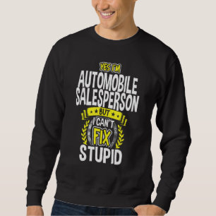 Moletom Sim, sou vendedor de automóveis