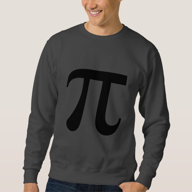 Moletom Símbolo da matemática do Pi (Frente)