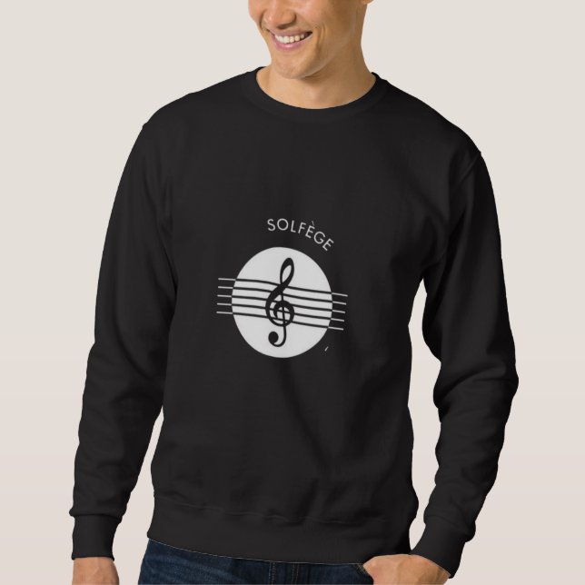 Moletom Símbolo de Música Solfege suorCamisa (Frente)