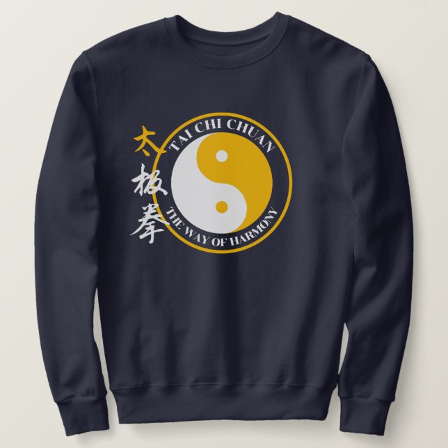 Moletom Símbolo do Tai Chi Chuan (Frente do Design)