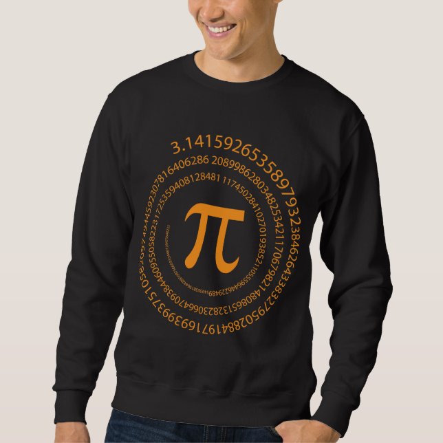 Moletom Símbolo Pi Físico Matemático (Frente)