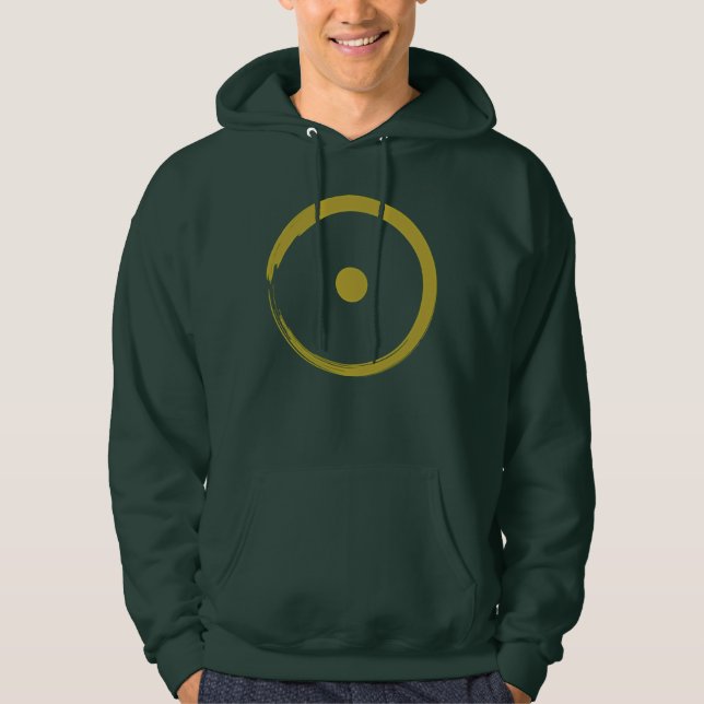Moletom Símbolo solar astrológico - Círculo Zen Budista 3 (Frente)