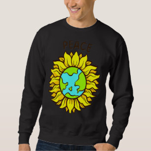 Moletom Símbolo Terra Sunflower World Peace