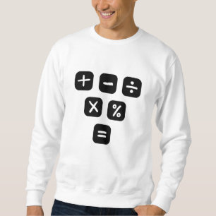 Moletom Símbolos matemáticos Signos matemáticos
