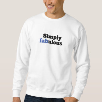 Moletom Simplesmente Fabuloso Branco