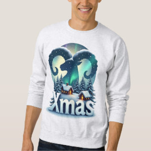 Moletom Sinais Astrológicos Aries  Celebração Xmas