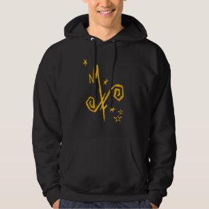 Moletom Sinal Amarelo Sueco Encapuzado