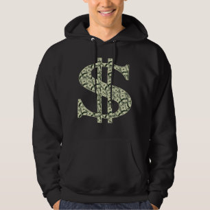 Moletom Sinal de Dólar Gangsta Legal Hip hop Rap Dinheir