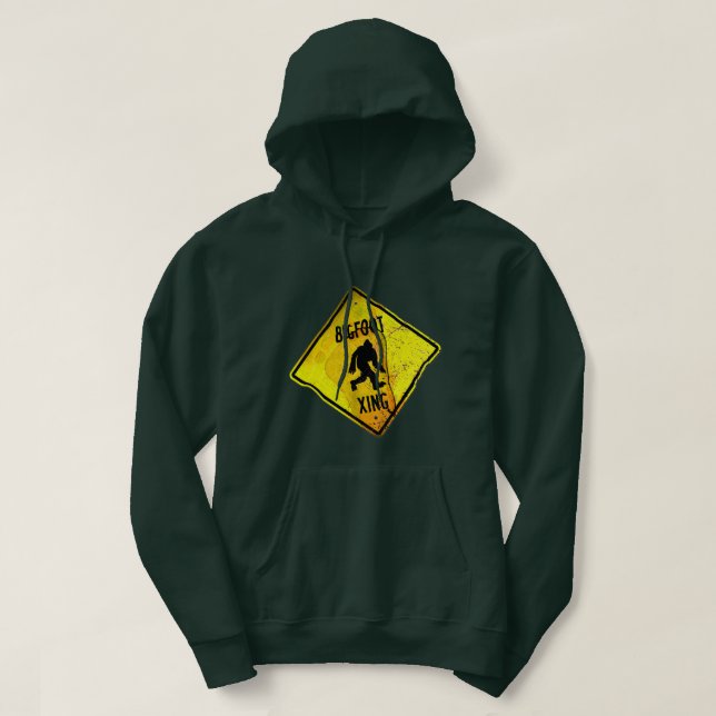 Moletom Sinal de Passagem Bigfoot Hoodie (Frente do Design)