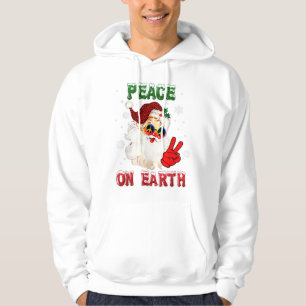 Moletom Sinal de paz na Terra Feliz Natal - Noel Hat hipp