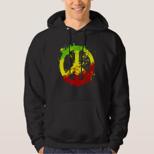 Moletom Sinal de Paz Reggae Ragga Rasta Freedome