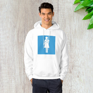 Moletom Sinal de Sala dos Pais Mens Hoodie