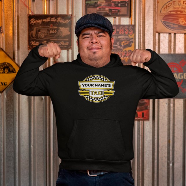 Moletom Sinal de Táxi Personalizado (Criador carregado)