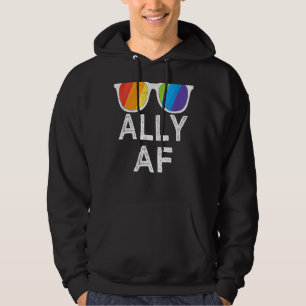 Moletom Sinalizador Ally Af Rainbow Para Suporte A Mês Do 