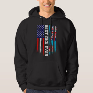 Moletom Sinalizador Americano e Fiji Melhor Família Gigi N