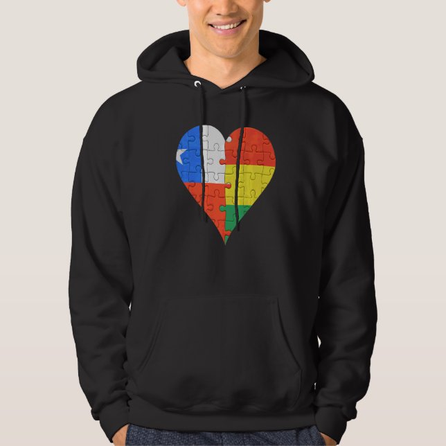 Moletom Sinalizador boliviano chileno (Frente)