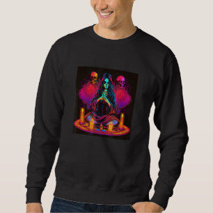 Moletom Sinfonia da Feiticeira Um Conto de Caveiras, Velas