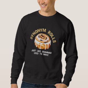 Moletom Sinônimo Rolls Igual A Grammar Engraçada Teac Ingl