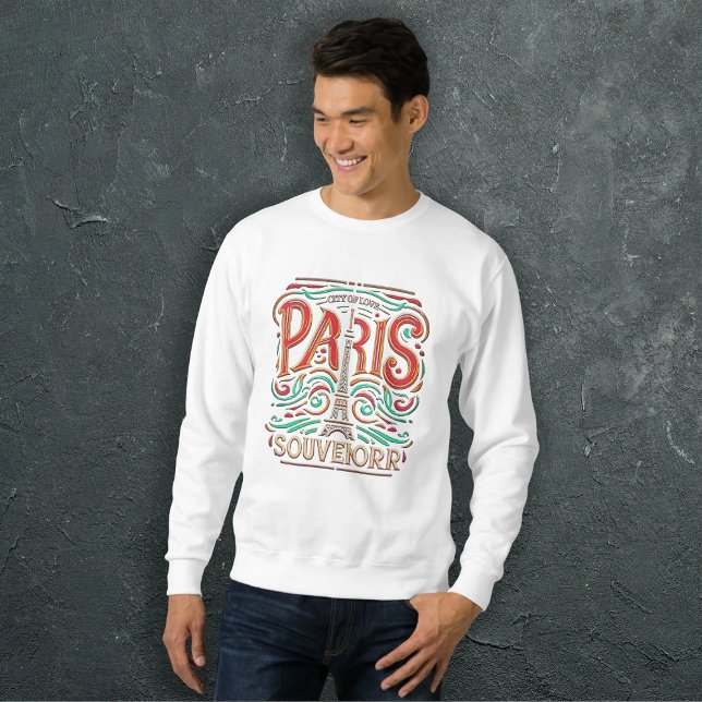 Moletom Sintonia de Amor de Bloom Parisiense (Criador carregado)