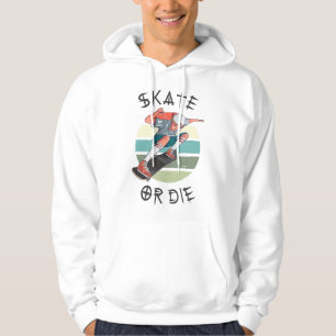 Moletom Skate ou morrer Skateboarder Boy