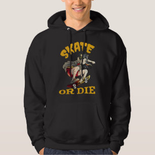 Moletom Skate ou morrer Skateboarder Girl
