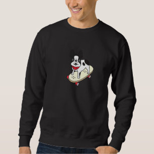 Moletom Skateboard French Buldogue Puppy Skateboard Dog