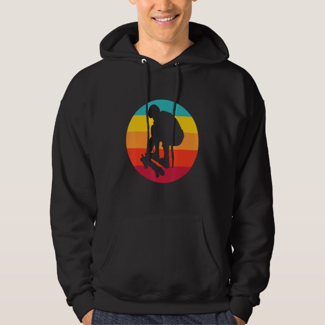 Moletom Skateboarder Sunset (Frente)