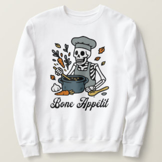 Moletom Skeleton Chef Halloween - Cozinhar de outono assus