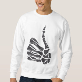Moletom Skeleton Hand Thumbs Up Sweatshirt
